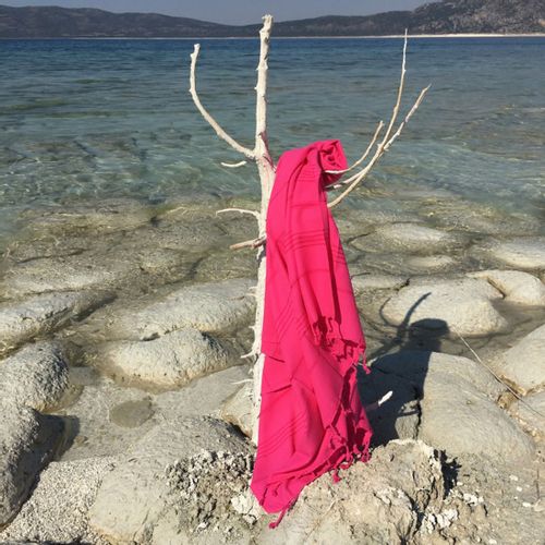 Sultan - Fuksija Fuksija Fouta (Peškir za plažu) slika 4