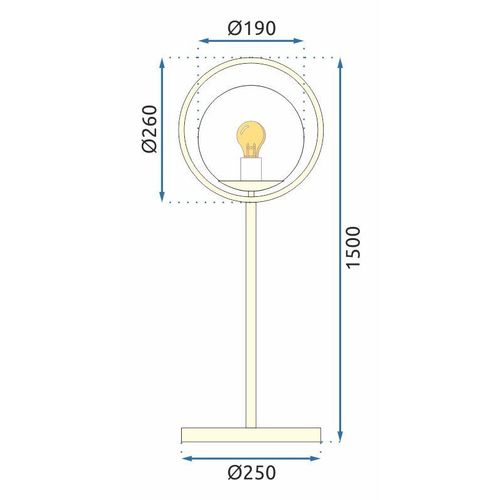 TOOLIGHT Samostojeća svjetiljka APP927-1F slika 12