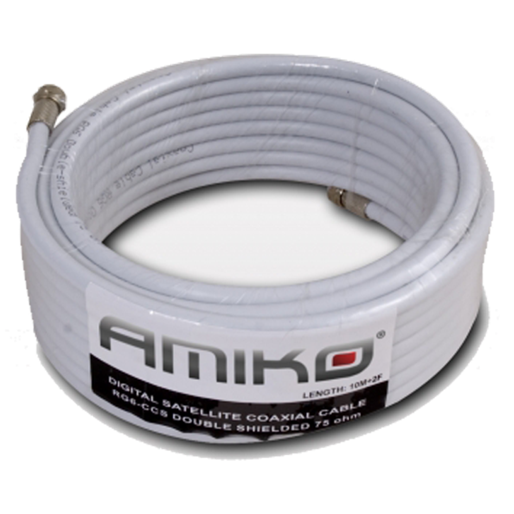 Amiko Koaksijalni kabl - RG6/90dB - 20m slika 1