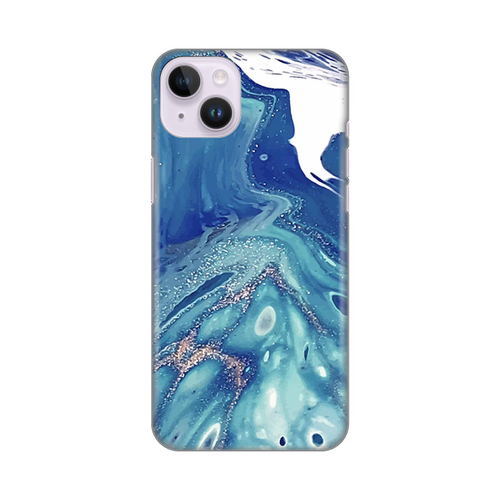 Torbica Silikonska Print za iPhone 14 Plus 6.7 Blue Marble slika 1