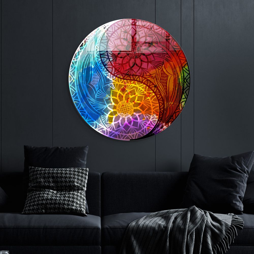 Dekorativna Slika od Kaljenog Stakla u Boji 2128 - 60 x 60 cm slika 2