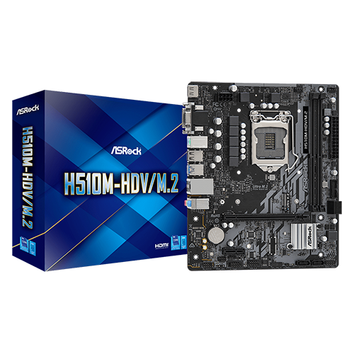 ASRockH410M-H/M.2 SE/LGA1200 Matična ploča  slika 1