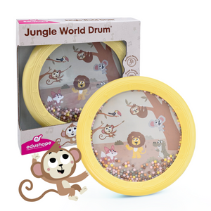 Edushape igračka bubanj Jungle World Drum - Boho Chic