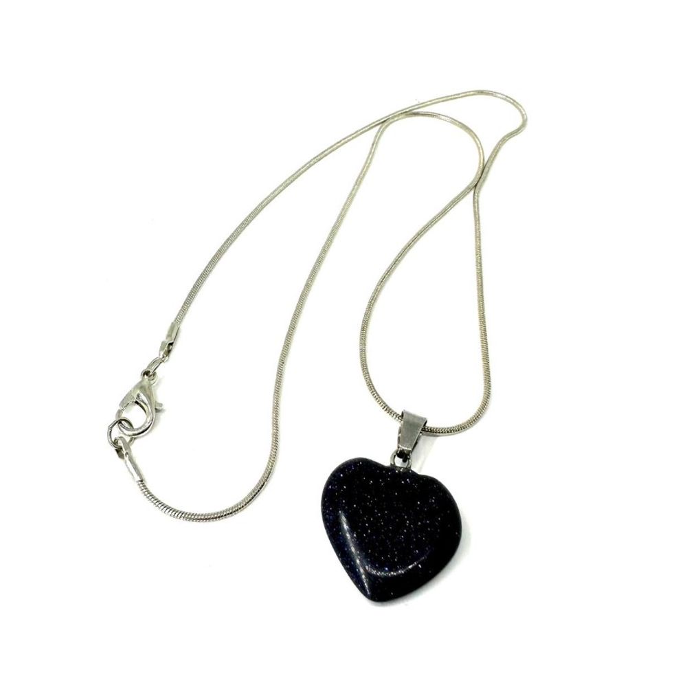 Poludrago kamenje Ogrlica Heart - Moon River slika 1