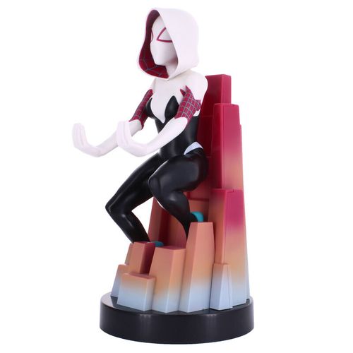 Marvel Spiderman Spider Gwen Figura s Držačem Kabela 20cm slika 4