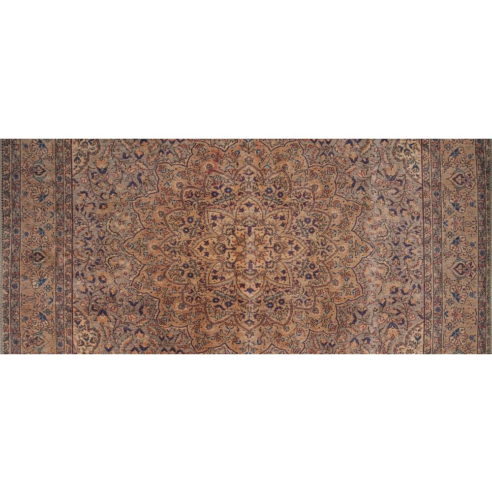 Blues Chenille - Smeđi AL 25 Višebojni Tepih za Hodnik (75 x 150 cm) slika 4