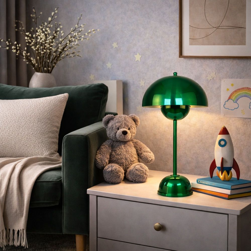 Stolna Lampa Eylul - 15681 - D - L, boja: Zelena slika 3