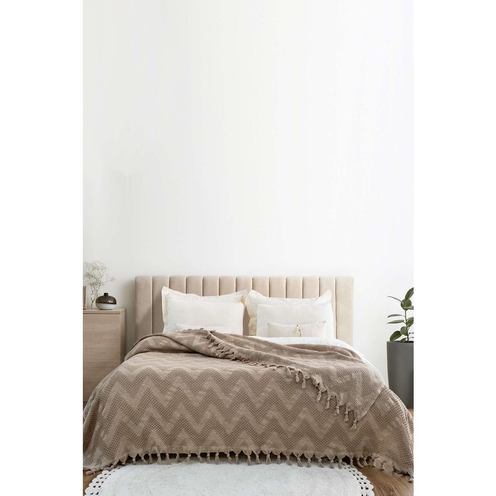 Naomi - Beige Beige Double Pique slika 1