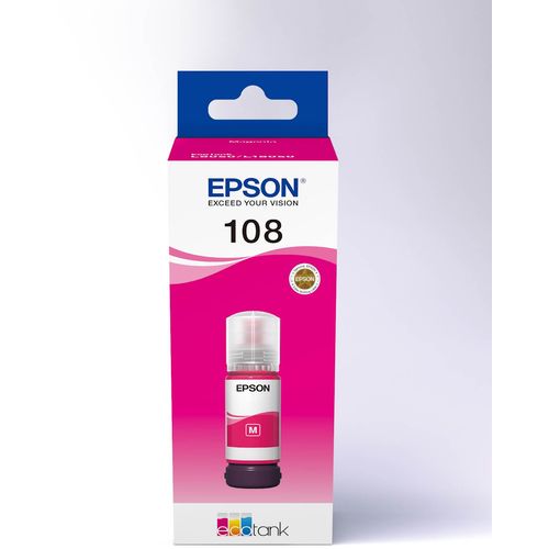 Tinta Epson 108 EcoTank Magenta slika 1