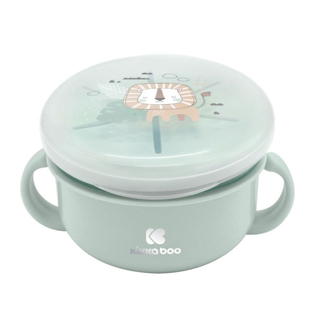 Kikka Boo Zdjela 2U1 Savanna 380ml, Mint slika 1