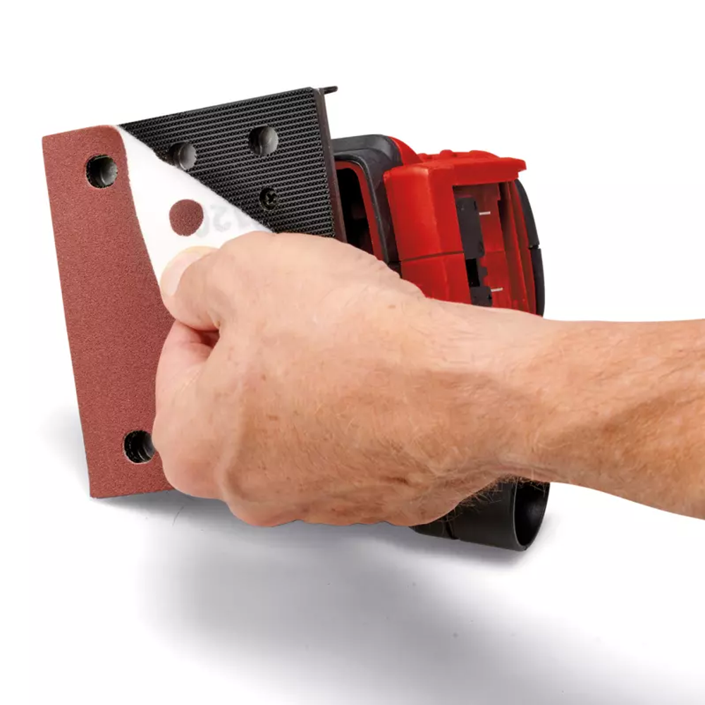 Einhell PXC aku jednoručna vibraciona brusilica TE-OS 18/113 Li Solo slika 5