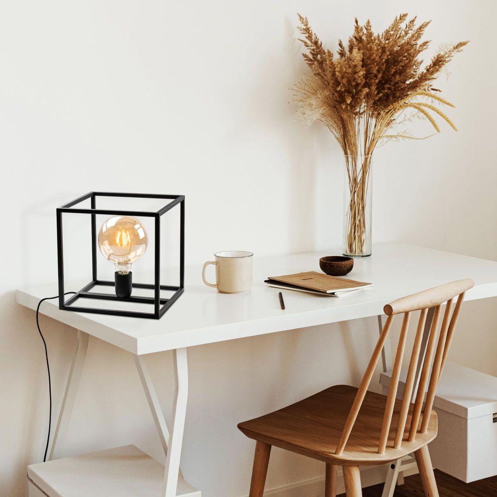 Kafes - Crna Stolna Lampa 13753 slika 1