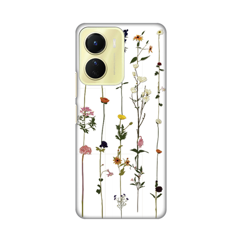 Torbica Silikonska Print Skin za Vivo Y16 Flower slika 1