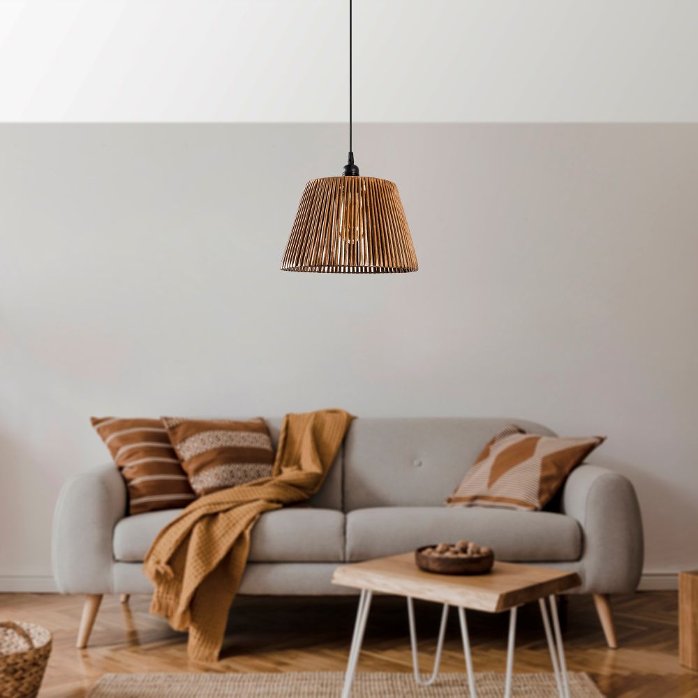 Luster 'Cone' u Prirodnoj Boji Kamile slika 2