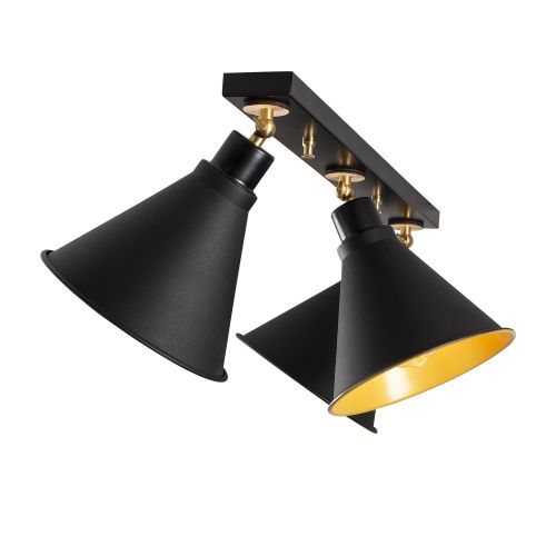 Berceste - Set1 Black Chandelier & Wall Lamp Set slika 6