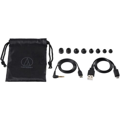 AUDIO-TECHNICA Bežične bubice QuietPoint ATH-ANC100BT (Crne) slika 3