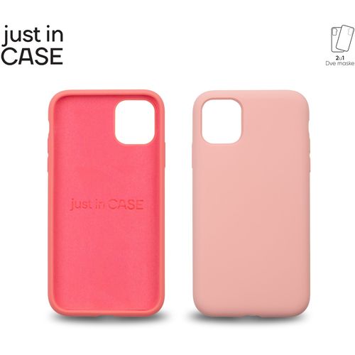 2u1 Extra case MIX PLUS paket PINK za iPhone 11 slika 2