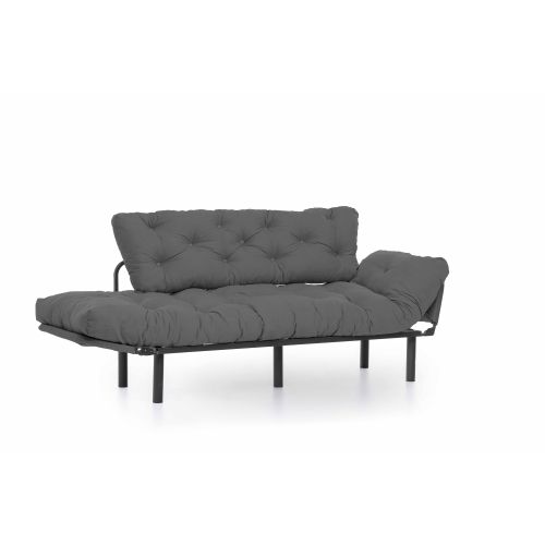 Atelier Del Sofa Nitta Triple - Sivi trosed na razvlačenje slika 7