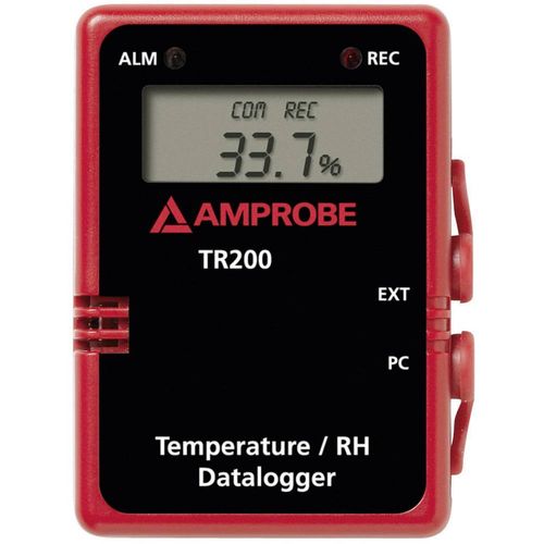 Beha Amprobe TR-200A višenamjenski uređaj za pohranu podataka  Mjerena veličina temperatura, vlaga -40 do 85 °C 0 do 100 % rF slika 1