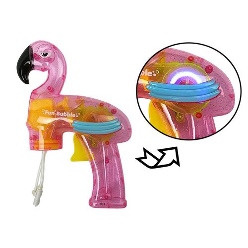 Pištolj za mjehuriće od sapunice - Flamingo - Plavi slika 6