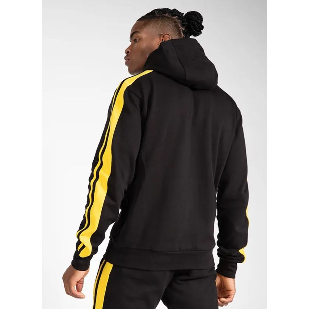 Gorilla Wear BANKS Oversized Duks, Crno/Žuti slika 3