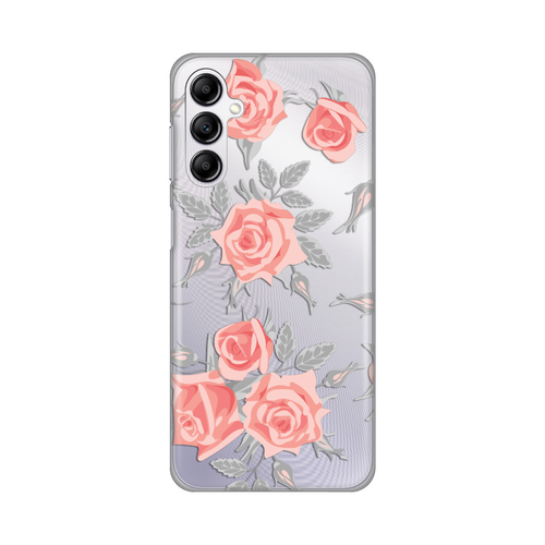 Torbica Silikonska Print Skin za Samsung A145R Galaxy A14 4G Elegant Roses slika 1