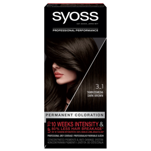 Syoss farba za kosu 3-1 Tamnosmeđa
