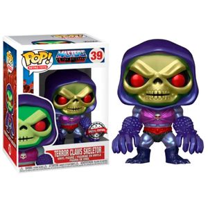 POP figure Masters of the Universe Skeletor with Terror Claws Metallic Exclusive