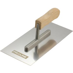 GLEDARICA OD NEHRĐAJUĆEG ČELIKA 270*130MM DRVENA R  61530