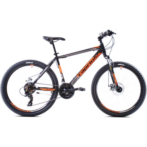 CAPRIOLO bicikl MTB OXYGEN 26"/21HT black-orange slika 1