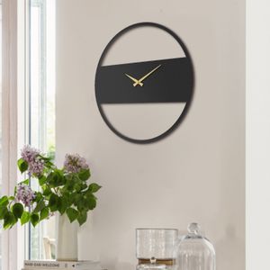 Wallity Ukrasni metalni zidni sat Stripe Metal Wall Clock - APS103