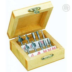 Proxxon Set Glodala Za Drvo / 10 dijelni - 29020