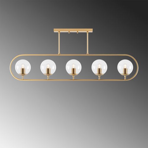 Jewel - 10626 Shiny Gold Chandelier slika 6