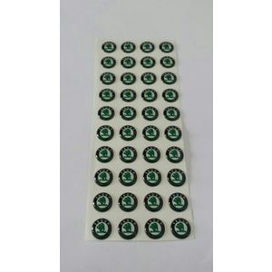 Silikonski stiker Škoda Fi12mm