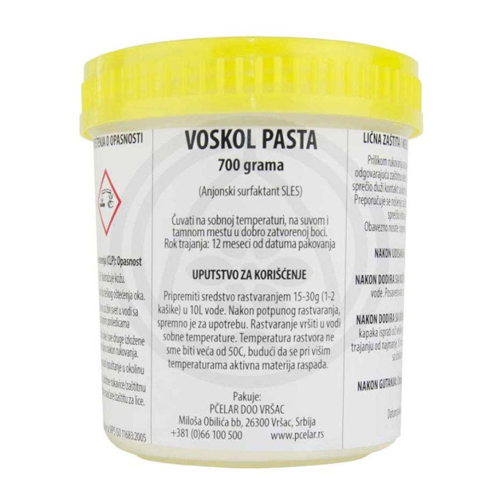 Voskol pasta 700g slika 1
