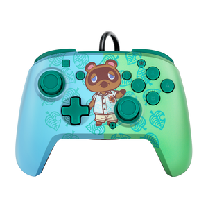 PDP Nintendo Switch Faceoff Deluxe Controller + Audio - Animal Crossing