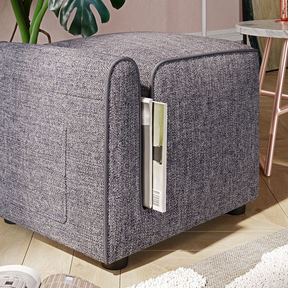Paris - Sivi Pouf slika 6
