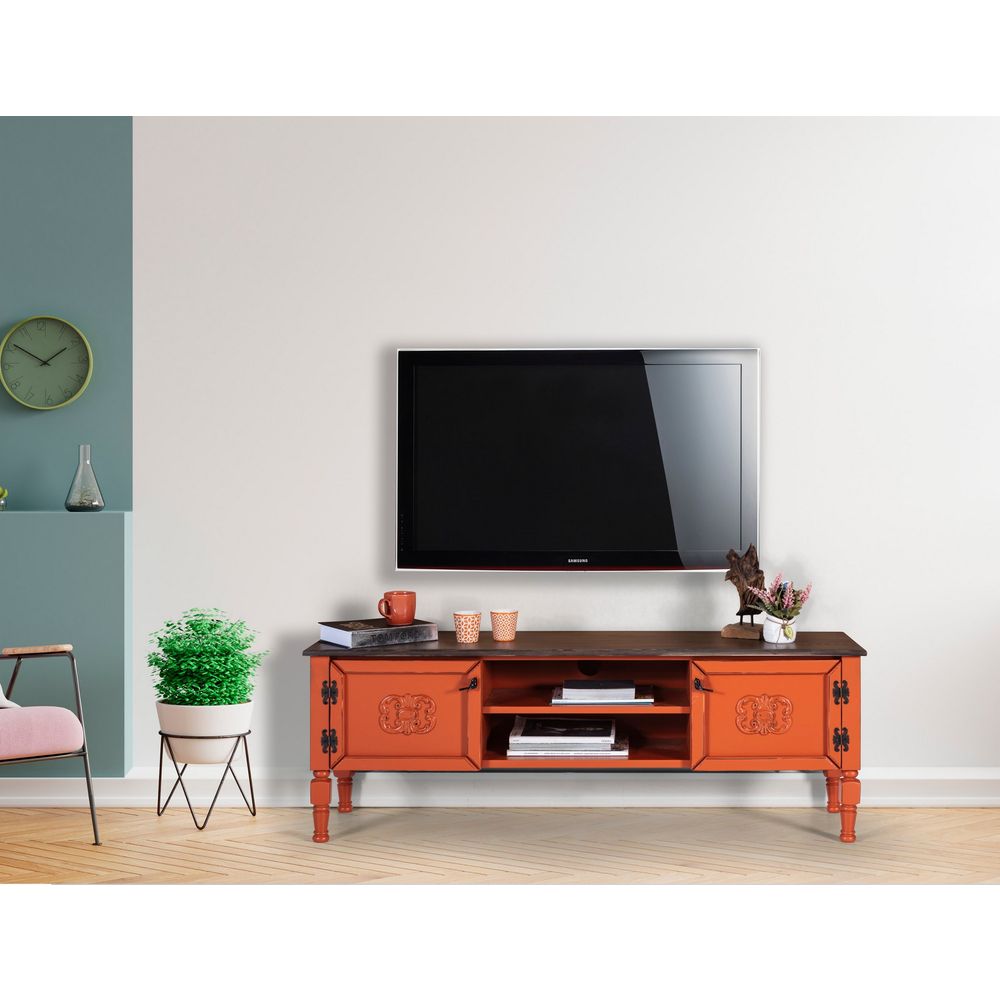 TV komoda Ada - narandžasta slika 1