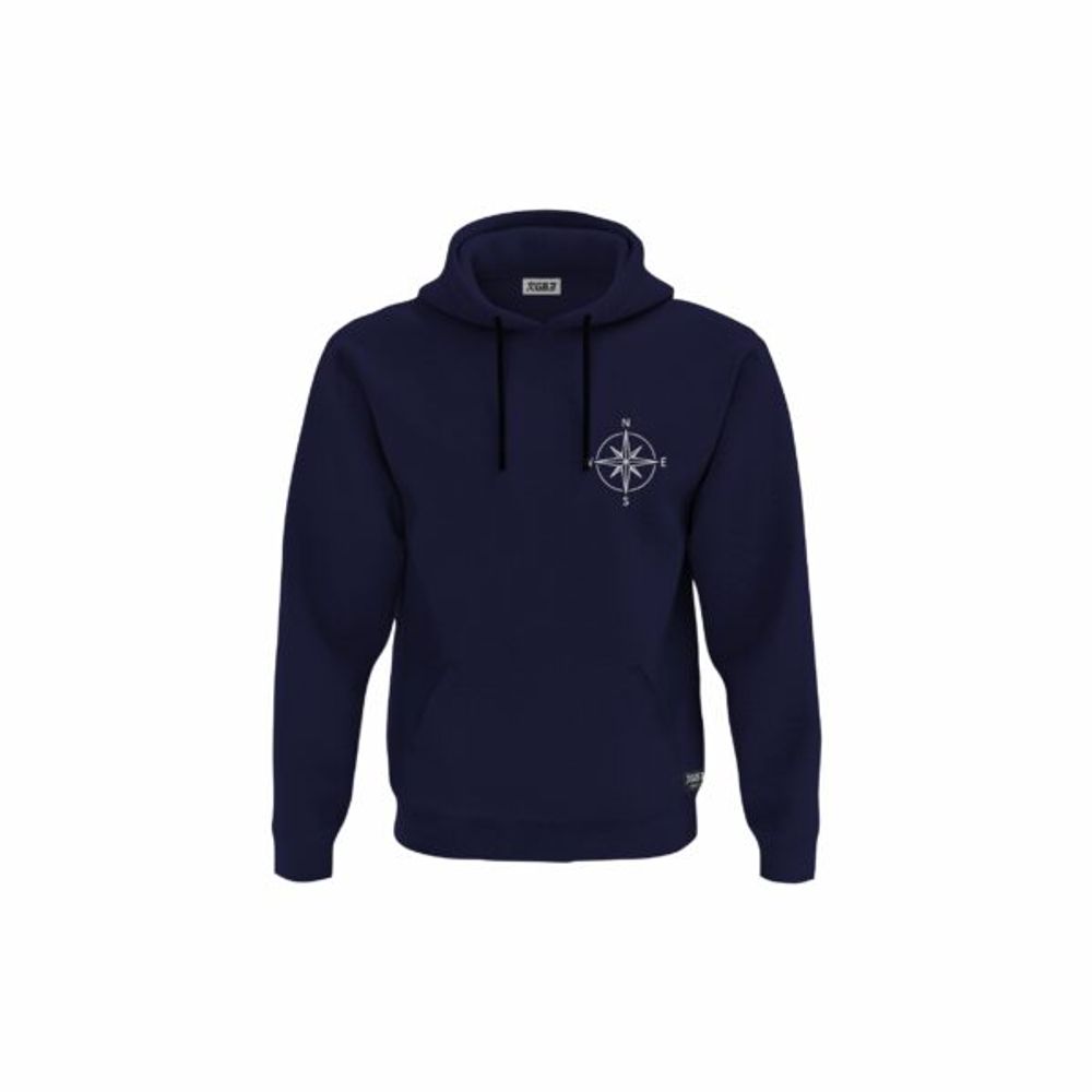 XGB3 Duks sa kapuljačom i džepom Compass Minimalist Tee slika 1