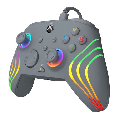 PDP XBOX WIRED CONTROLLER AFTERGLOW WAVE GREY slika 3