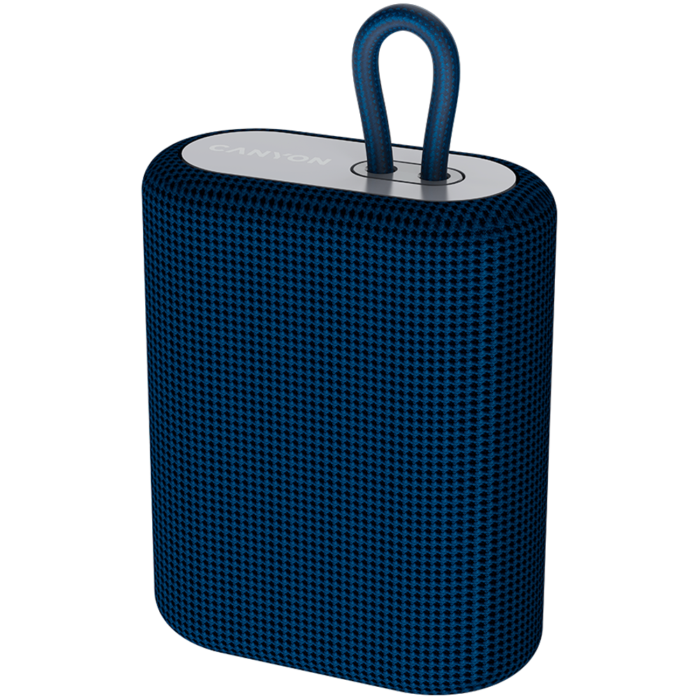 CANYON BSP-4, Bluetooth Zvučnik, BT V5.0, BLUETRUM AB5365A, Podrška za TF karticu, Type-C USB port, 1200mAh polimer baterija, Plavi slika 2