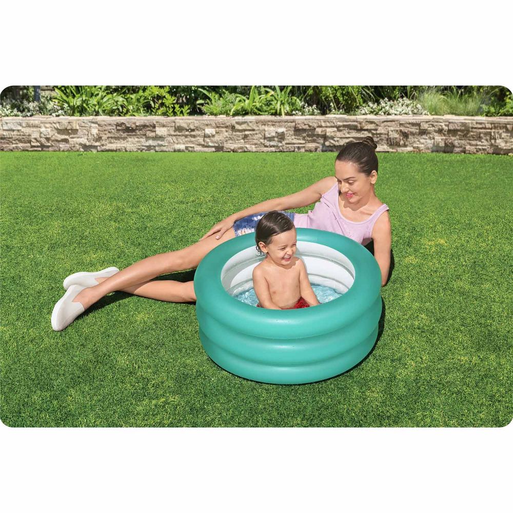 Bazen na napuhavanje 70 x 30 cm bestway 51033 - tirkiz slika 3