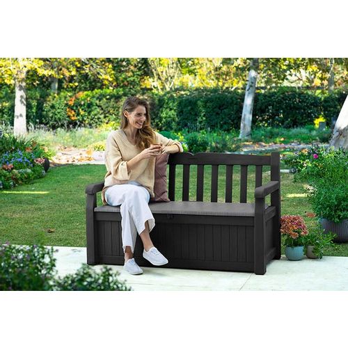 Eden Garden Bench graphite - light  265L slika 3