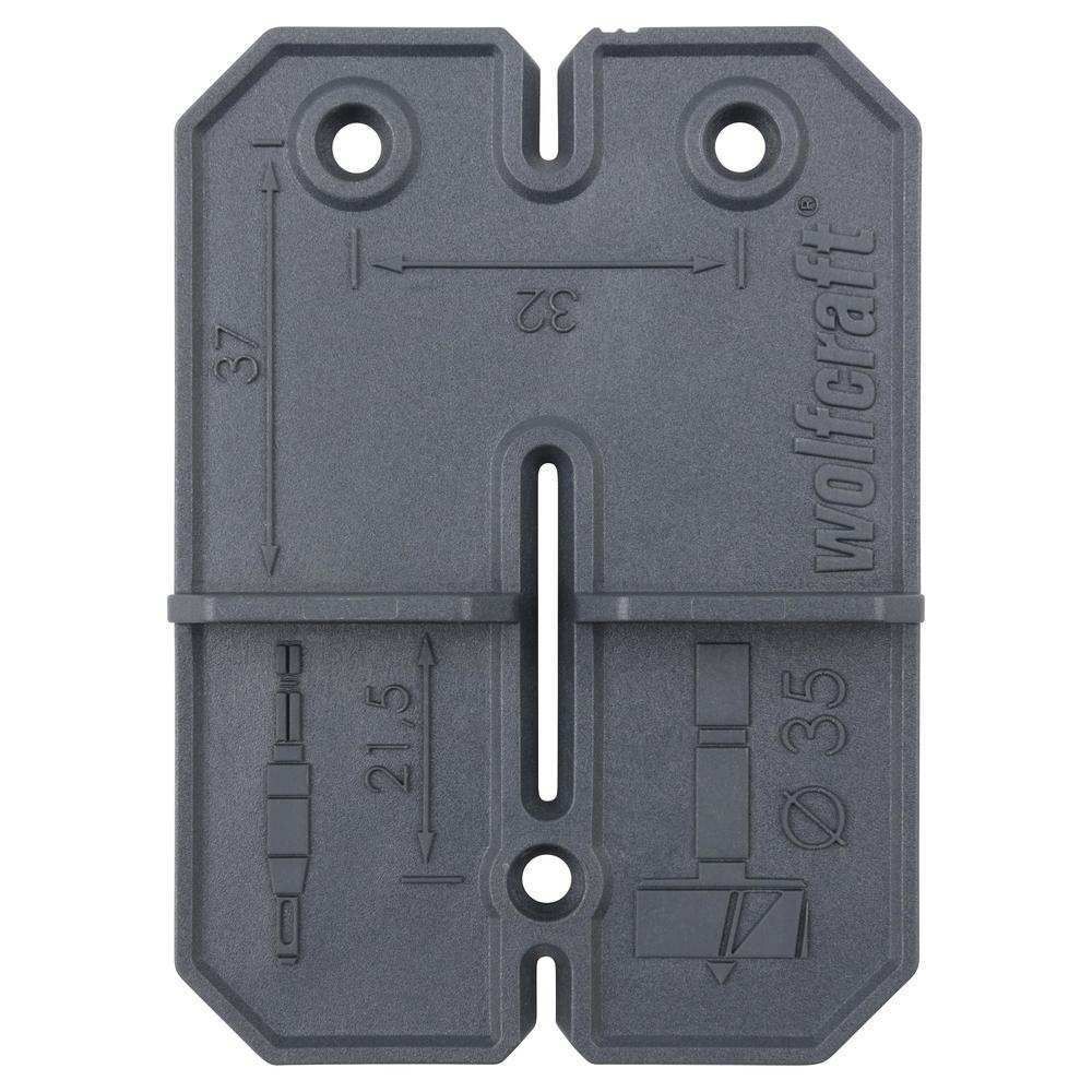 Wolfcraft Set Za Montažu Šarki fi 35 mm / 5 dijelni - 4656000 slika 3