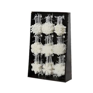 NG dekoracija - HANGING SNOWFLAKE 10cm 515577 - Winter white - KMG