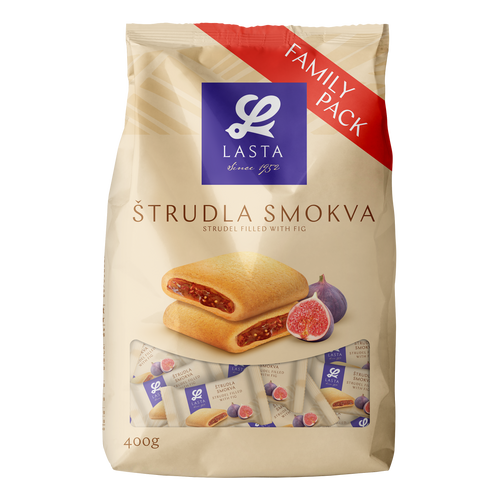 Lasta štrudla smokva Family Pack 400g slika 1