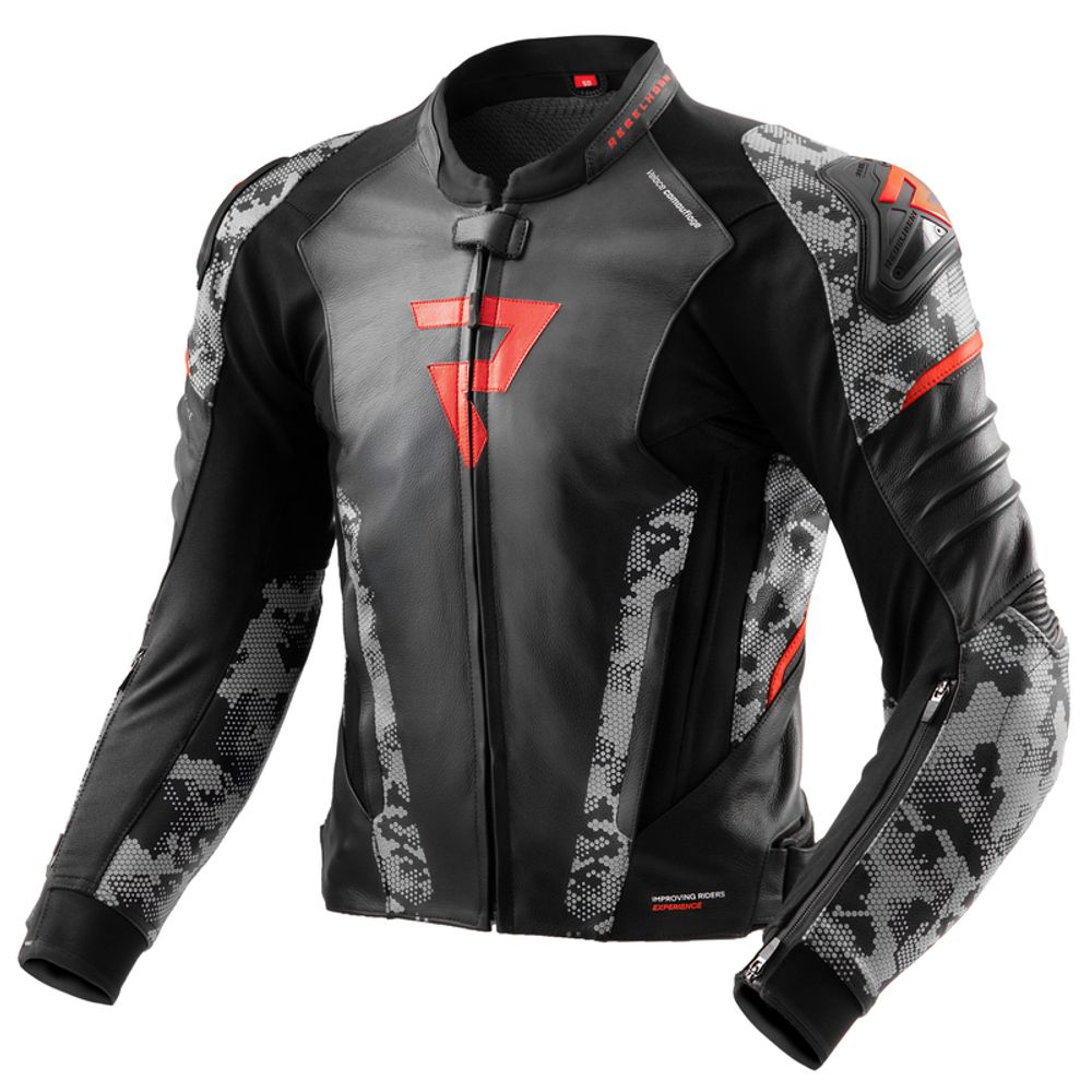 Rebelhorn kožna jakna Veloce Camo slika 1