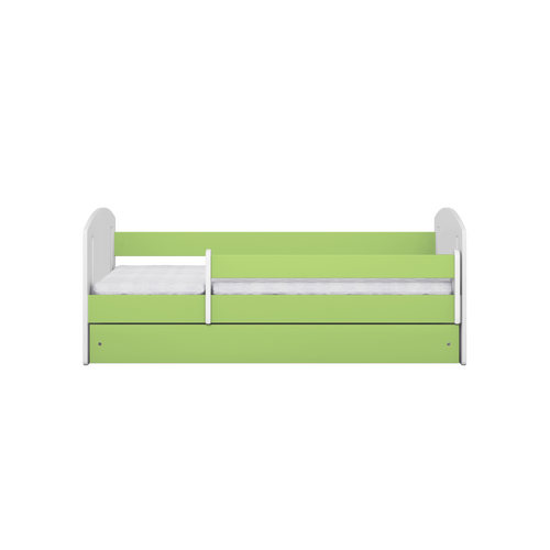 Drveni dječji krevet Classic 2 s ladicom - zeleni - 180*80cm slika 3