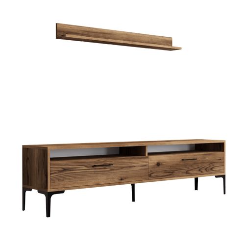 Woody Fashion TV jedinica, Istanbul - Walnut slika 5