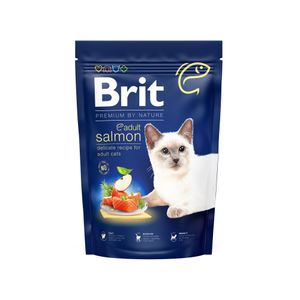 Brit Premium by Nature Cat Adult, losos, 1,5 kg